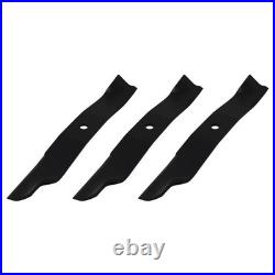 3 Pk Blades Fits Kubota Mower 54 K5617-34330 ZG23 Z125E Z125S ZG127 ZG2354 ZG