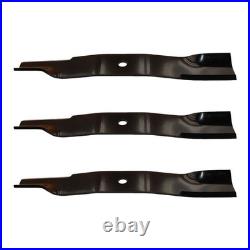 3 Pk Blades Fits Kubota Mower 54 K5617-34330 ZG23 Z125E Z125S ZG127 ZG2354 ZG
