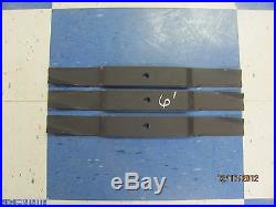 3 Replacement Blades For 6' Finishing Mowers, Caroni 71001000, Maschio T14004020