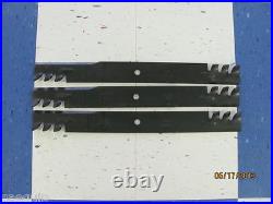 3 Replacement Mulching Blades For 6' Howse Finishing Mower, Ch-90-961m