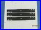 3 Replacement Mulching Blades For A 5' Howse Finishing Mower, Fits C360