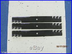 3 Replacement Mulching Blades For A 5' Howse Finishing Mower, Fits C360