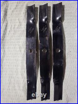 (3) Set Of Finishing Mower Blades Oem Woods L306 Rm306 Rm600 # 13404 Cs126190b