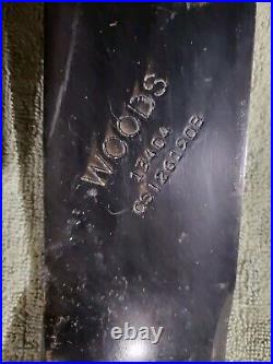 (3) Set Of Finishing Mower Blades Oem Woods L306 Rm306 Rm600 # 13404 Cs126190b