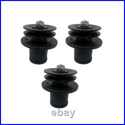 (3) Spindles Fits King Kutter Finish Mowers RFM-48 RFM-60 RFM-72 502303