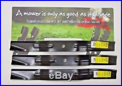 3 USA Xht Blades For 6' Finishing Mower Caroni 71001000 Maschio T14004020 Sitrex