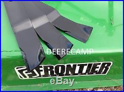 3 blades Frontier/John Deere GM2072/GM2072R 72 finishing grooming mower0006845