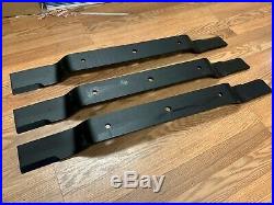 3 blades for 100 Rhino FM100 finish mowers replaces 00769347