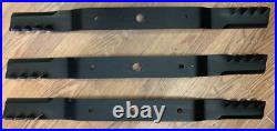 3 mulching blades for Rhino FA713 84 (7') Finish Mower 00788505 (00788504)