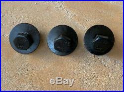 3 pcs King Kutter Finish Mower Blade Bolts/washer 502310 for 502303 spindle