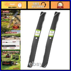 42 Mower Blade Set for Zero Turn Mowers Professional Cutting, Clean Finish, R