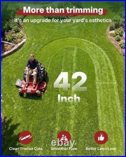 42 Mower Blade Set for Zero Turn Mowers Professional Cutting, Clean Finish, R