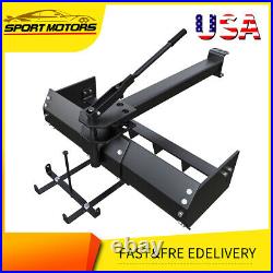 42 Tow-Behind Box Scraper Blade Rust-Resistant Finish for Lawn Tractors & ATVs