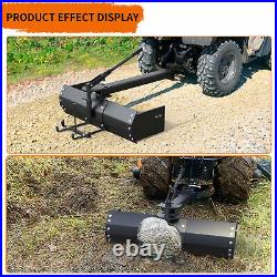 42 Tow-Behind Box Scraper Blade Rust-Resistant Finish for Lawn Tractors & ATVs