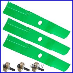 48 Deck CW Blades & Bolt Washer For Land Pride Razor Z48 Zero Turn / 890-325C