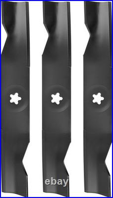 48 Heavy-Duty Mower Blades for Husqvarna Enhance Cutting Power with 3 Pack