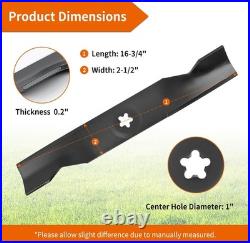 48 Heavy-Duty Mower Blades for Husqvarna Enhance Cutting Power with 3 Pack 48 Heavy-Duty Mower Blades for Husqvarna Enhance Cutting Power with 3 Pack