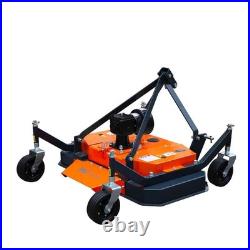 48in Tow-Behind Finish Mower, Cast Iron Gearbox, 540RPM, 3-Point Hitch