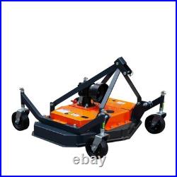 48in Tow-Behind Finish Mower, Cast Iron Gearbox, 540RPM, 3-Point Hitch