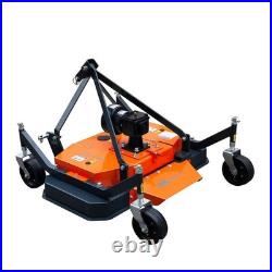 48in Tow-Behind Finish Mower, Cast Iron Gearbox, 540RPM, 3-Point Hitch