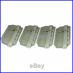 4 Trowel Blades / Finish Blades 10 X 14 fits 36 Machines Allen Bartell Best