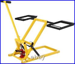 500LB Hydraulic Lawn Mower Lift Jack Adjustable 26-1/2 Lift Riding Lawn Tractor 500LB Hydraulic Lawn Mower Lift Jack Adjustable 26-1/2 Lift Riding Lawn Tractor