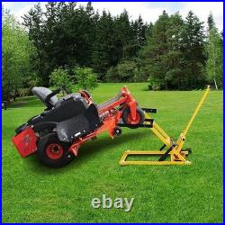 500LB Hydraulic Lawn Mower Lift Jack Adjustable 26-1/2 Lift Riding Lawn Tractor