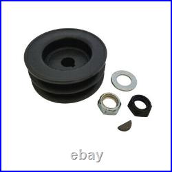 502314 OEM King Kutter Double Blade Spindle Pulley, 4-1/4 with Nut and Washer