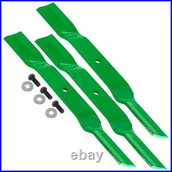 502320 60 Deck Standard Blades with Bolts for King Kutter RFM-60 5' Finish Mowers