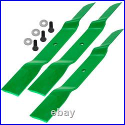 502320 60 Deck Standard Blades with Bolts for King Kutter RFM-60 5' Finish Mowers