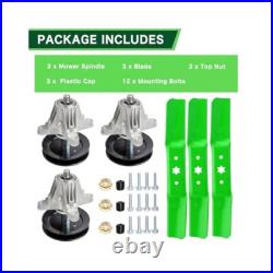50 Deck Replacement Kit, Spindle & Blades for a Superior Lawn Finish