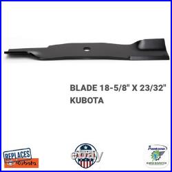 54 Deck Mower Blade fits Kubota BX-RCK54P ZG23 ZG2354 GR2100 K5617-34330 3-PK