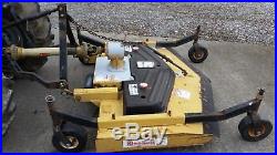 5 ft. King Kutter Finish Mower deck, 3Pt. Hitch, New blades, Rear Discharge