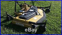 5 ft. King Kutter Finish Mower deck, 3Pt. Hitch, New blades, Rear Discharge