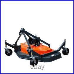 60in 3-Point Tow-Behind Finish Mower 3x20in Blades 540RPM Direct Drive