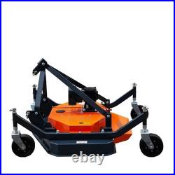60in 3-Point Tow-Behind Finish Mower 3x20in Blades 540RPM Direct Drive