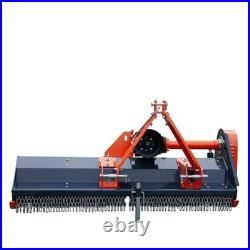 60in PTO Flail Mower 30-60HP Engine Match 3-Point Hitch Clean Finish Cut