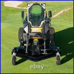 67 Skid Steer Finish Mower, 3-Blade Hydraulic, Universal Quick Attach