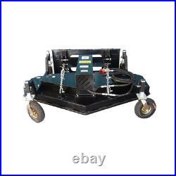 67 Skid Steer Finish Mower, 3-Blade Hydraulic, Universal Quick Attach
