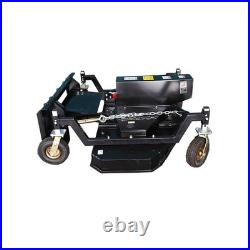 67 Skid Steer Finish Mower, 3-Blade Hydraulic, Universal Quick Attach