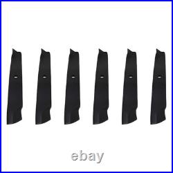 (6) Heavy-Duty Mower Blades Fits Kubota 54 Decks, K5617-34330 K561734330 23