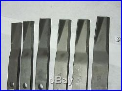 6 MOWER Blades for CRAFTSMAN 42 INCH DECK FINISH CUT TRAIL MOBILE