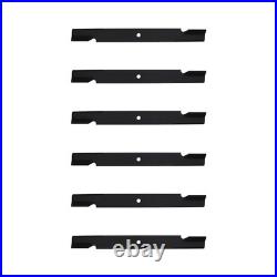 (6) Replacement Lawn Mower Blades Requires (3) Blades for 72 Cut Fits Various