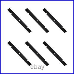 (6) Replacement Lawn Mower Blades Requires (3) Blades for 72 Cut Fits Various