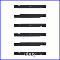 (6) Replacement Lawn Mower Blades Requires (3) Blades for 72 Cut Fits Various
