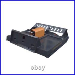 72 Articulating skid steer brush cutter skid steer attachments Finishing Mower