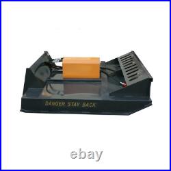 72 Articulating skid steer brush cutter skid steer attachments Finishing Mower