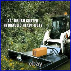 72 Articulating skid steer brush cutter skid steer attachments Finishing Mower