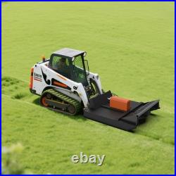 72 Articulating skid steer brush cutter skid steer attachments Finishing Mower