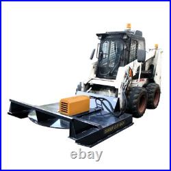72 Articulating skid steer brush cutter skid steer attachments Finishing Mower
